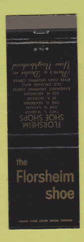 Matchbook Cover - Florsheim Shoes Chicago IL