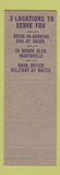 Matchbook Cover - Peoples Savings Bank Port Huron Marysville MI