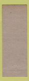 Matchbook Cover - Lothridge & Peck Shell oil gas North Vernon IN pinup