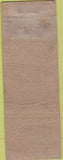 Matchbook Cover - Tally's Restaurant Chicago IL? WORN
