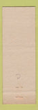 Matchbook Cover - Paul's Sporting Goods Lac Du Flambeau WI German Shepherd
