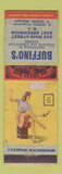 Matchbook Cover - Buffino's Italian Restaurant East Greenwich RI pinup