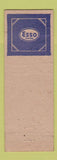Matchbook Cover - Bud's Esso oil gas Harrisburg PA pinup