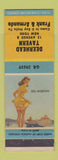 Matchbook Cover - Deerhead Tavern New York City pinup
