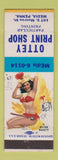 Matchbook Cover - Ottey Print Shop Media PA pinup