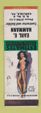 Matchbook Cover - Earl Hammann Contractor Carlisle PA pinup Pride of Harem