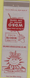 Matchbook Cover - BDBO Radio Orlando FL