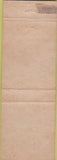 Matchbook Cover - BDBO Radio Orlando FL