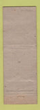 Matchbook Cover - Country Homes Bottle Gas Clinton NJ WORN