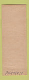 Matchbook Cover - Ben's Road Service Towing Detroit MI