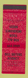 Matchbook Cover - Bill Bryers Insurance Lapeer MI