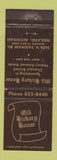 Matchbook Cover - Old Hickory House Midland MI WEAR