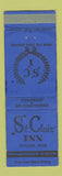 Matchbook Cover - ST Clair Inn MI WEAR
