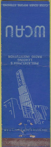 Matchbook Cover - WCAM Radio Philadelphia PA