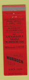 Matchbook Cover - Murdock Tools Detroit MI