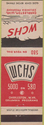 Matchbook Cover - WCHS Radio Charleston WV