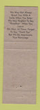 Matchbook Cover - Iva Pool Room Iva SC pinup