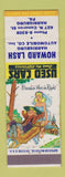 Matchbook Cover - Howard Lash Harrisburg PA Automobile Company hillbilly