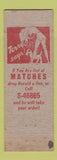Matchbook Cover - Goolsby Match Collector San Antonio TX hillbilly Terry Says