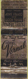 Matchbook Cover - Hotel Vernal KJAM Radio Vernal UT
