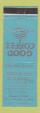 Matchbook Cover - Wooden Shoe Restaurant Mason MI BLUE WEAR