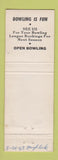 Matchbook Cover - Al Thorpe's Chop House Detroit MI WEAR