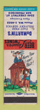 Matchbook Cover - DeMartin's Liquor San Francisco CA hillbilly