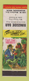 Matchbook Cover - Ringside Bar Muskegon MI hillbilly Can't Read