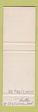 Matchbook Cover - Rainbow BBQ Detroit MI Pizza WEAR