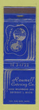 Matchbook Cover - Roumell Catering Detroit mI