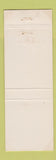Matchbook Cover - Timbers Restaurant L'Anse MI WEAR