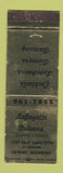 Matchbook Cover - Lafayette Orleans Restaurant Detroit MI WEAR