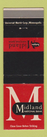 Matchbook Cover - Midland National Bank