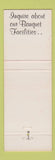 Matchbook Cover - Scofe's Restaurant Lansing MI