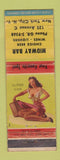 Matchbook Cover - Midway Bar New York City pinup WEAR