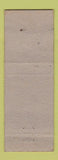 Matchbook Cover - Moore's West End Real Gas oil Peru IN