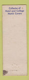 Matchbook Cover - RMS Convention Richmond VA pinup 1953
