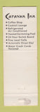 Matchbook Cover - Caravan Inn Riverside CA camel