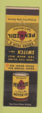 Matchbook Cover - Pennzoil oil WEAR