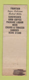 Matchbook Cover - The Brite Spot Racine WI Restaurant