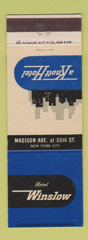Matchbook Cover - Hotel Winslow New York City Knott