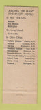 Matchbook Cover - Hotel Winslow New York City Knott