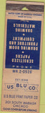 Matchbook Cover - US Blue Print Co Chicago IL WEAR