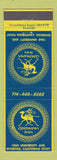 Matchbook Cover - Caravan Inn Riverside CA