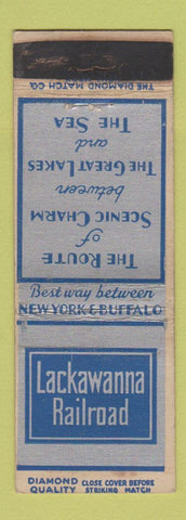 Matchbook Cover - Lackawanna Railroad DQ WEAR