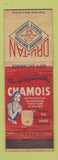Matchbook Cover - Dru Tan Chamois girlie WEAR