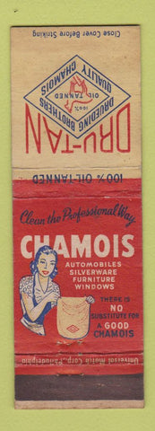 Matchbook Cover - Dru Tan Chamois girlie WEAR