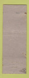 Matchbook Cover - Midway Inn Barton NY restaurant