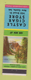 Matchbook Cover - Castle Cigar Store New Castle IN Lake Louise