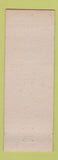 Matchbook Cover - George Winters Insurance Harrisburg PA pinup Snow Daddy